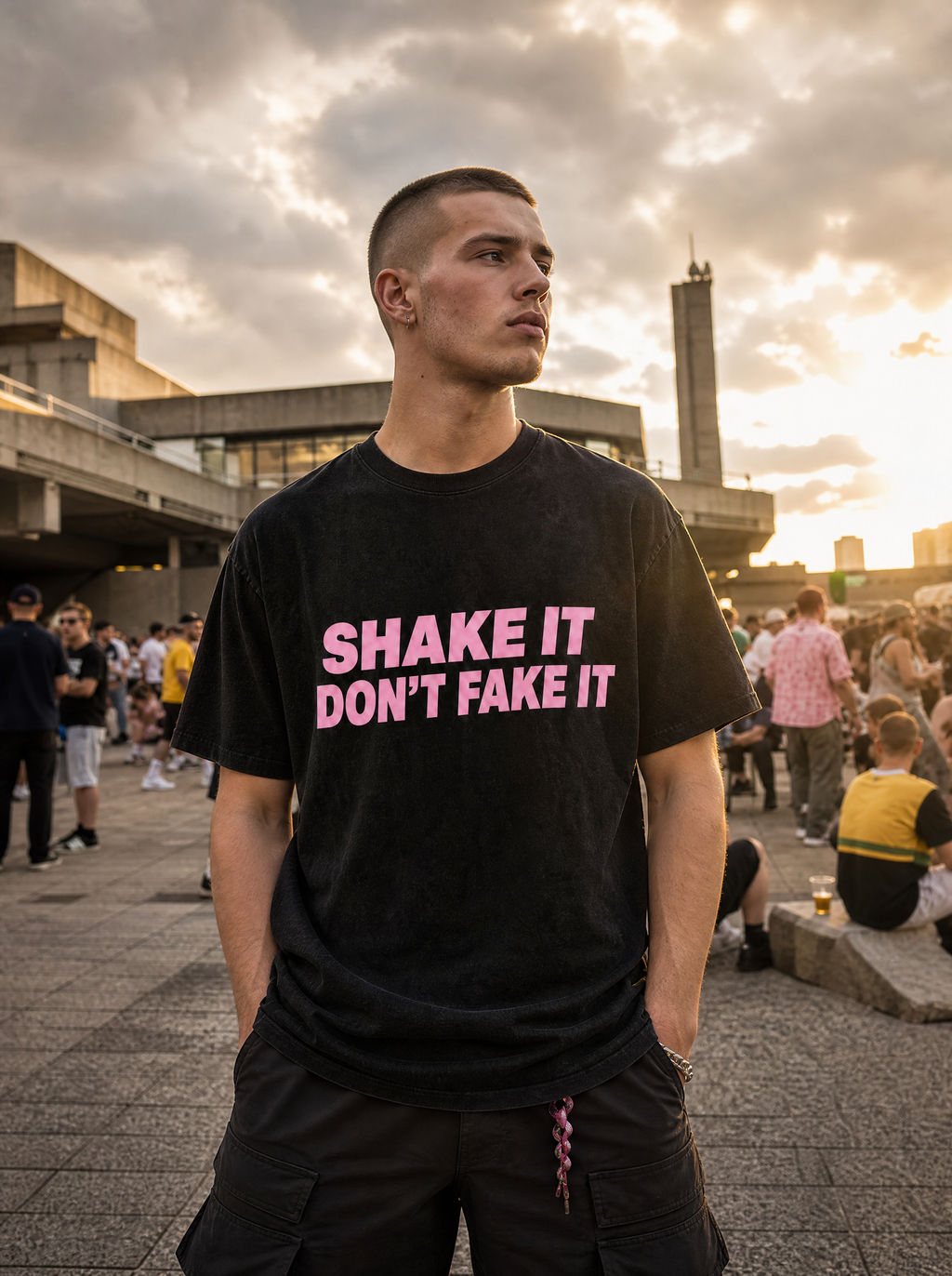 Shake It Don't Fake It- T-Shirt
